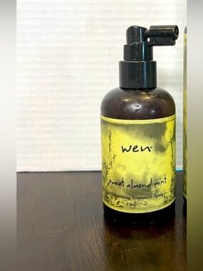Wen by Chaz Dean Sweet Almond Mint Volumizing Treatment Spray 6 fl. Oz./ 177 ml